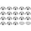 PATIKIL M4 Rifinitura Svasato Rondella, 20pz 13mm Dia. 3.2mm Rondelle a Testa Svasata Alto 304 Inox Acciaio Tazza Rondella Vite Rondelle a Tazza Guarnizione per Industriale Costruzione