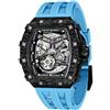 TSAR BOMBA Orologio Uomo Meccanico Automatico Tonneau Design Regalo Uomo con Cassa in Acciaio Inossidabile 316 50M Impermeabile Lusso Militare Sportivo Design Orologio da Polso