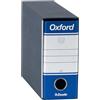 Esselte OXFORD G84 Registratore con Custodia, con Meccanismo a Leva N.1 in Formato Memorandum (23x18cm) con Dorso da 8 cm, Blu, 1 pezzo, 390781050