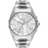 Diesel D Curve Orologio Uomo, Movimento Cronografo al Quarzo con cinturino in acciaio inossidabile pelle o silicone