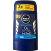 NIVEA MEN Fresh Active deodorante in confezione da 6 (6 x 40 ml), deodorante senza alluminio con formula rinfrescante, deodorante stick con protezione 48 ore, cura la pelle