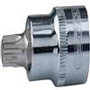 KS Tools 918.1626 1/2 Bussola p.viti Torx CHROMEplus T40