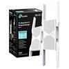 TP-Link WiFi 7 RE655BE Ripetitore WiFi Tri-band BE9300Mbps, Porta 2.5G Ethernet, Ripetitore Potente per Casa, Compatibile con Tutti i Box Internet, 4 Antenne Esterne, Banda 6GHz, MLO