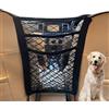 poraceous Barriera per Auto per Cani, Barriera per Cani per Bagagliaio Auto, con Corda Regolabile e Gancio, Divisore Universale per Divisore in Rete, Rete di Sicurezza per Animali SUV (30 x 23 cm)