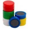 Q-CONNECT Magneti per lavagne bianche 20 mm Q-Connect colori assortiti - conf. 10 pezzi - - KF02637