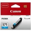 Canon Cartuccia inkjet alta capacità CLI-571C Canon ciano 0386C001