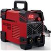 ARCCAPTAIN Saldatrice Elettrodo da 200A con Ampio Display a LED, Saldatrice Inverter ARC con e Inverter IGBT, Saldatrice Laser Portatile 230V con Avvio a caldo, forza d'arco