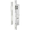 THIRARD - Serratura Infilare a Rullo a Cilindro per Carpenteria Metallica - Asse 20 mm - Bordi Quadrati - Zincato - Cassa Acciaio - Frontale Inox - Scrocco Lega Nichelata - Controparte Inox - Grigio