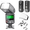 NEEWER NW-670 TTL - Kit flash con FC-16 Trigger, compatibile con Canon 7D Mark II, 5D Mark II III, IV, 1300D, 1200D, 1100D, 750D, 700D, 650D, 600D, 550D DSLR