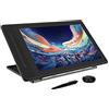 HUION Kamvas Pro 13 2.5K Tavoletta Grafica con Schermo, Schermo Full-Laminato da 13,3 Pollici, 145% sRGB Vetro Antiriflesso Tavoletta Display, con Penna Digitale Senza Batteria e Pennini in Feltro
