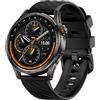 KOSPET R10 GPS Smartwatch Uomo Donna, Autonomia fino a 50 Giorni, Schermo AMOLED da 1.43", Impermeabile 5ATM, Monitoraggio Salute Frequenza Cardiaca e Sonno, Compatibile con Android e iOS (Nero)