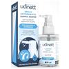 Udivita Spray Apparecchi Acustici con Spazzola - Detergente Spray Igienizzante Udinett 30ml Rimuove Sporco e Cerume - Effetto Immediato per Pulizia Auricolari Cuffiette Bluetooth - Formula Senza Alcol