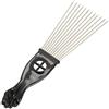 LIZEALUCKY Strumento per parrucchieri, pettine a forcella, tintura per capelli, stiratura, arricciatura, olio per uomini, pettine per capelli (Pettine a perno in acciaio M1707-1 K1)