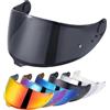 VCOROS Visiera Casco Moto per GT Air 3 CNS-1C Visiera Casco Integrale Antivento Protezione UV Lente per Visiera per Casco Parti di Ricambio (Nero)