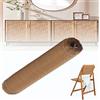 HEYOUTH Larghezza Fettuccia,Fettuccia Aperta Foglio di Rattan Intrecciato,Larghezza in Rattan,Impermeabile,in plastica a Nido d'Ape Intrecciato,per Mobili Sedie Armadietti (Curry, 40cm x 2 m)