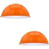 LEDSone Confezione da 2 paralumi arancioni per plafoniere, lampada a sospensione moderna, paralume da 21 cm per cucina, camera da letto o soggiorno, paralume a soffitto a LED