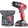 Valex Kit Trapano Avvitatore con Percussione a Batteria al litio M-TAP1 18 K1, Serie OneAll, Valigetta con 2 Batterie e Caricabatterie Rapido 18V