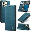 Azororo Cover per Xiaomi Redmi Note 14 4G, Premium PU Pelle Custodia, Magnetica Carta Fessura Portafoglio Case, Flip Cavalletto Custodia per Redmi Note 14 4G - Blu verde