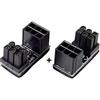 chenyang Cy ATX - Adattatore da 6 pin femmina a 6 pin maschio ad angolo di 180 gradi per scheda grafica desktop