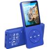Agptek Lettore MP3 con Bluetooth 5.3, Memoria Interna da 64GB Lettore Musicale Portatile con Schermo da 1,8 Pollici con Altoparlante, Radio FM, Registratore Vocale, Supporta Espansione fino a 128GB