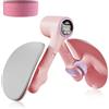 GOEDCH Allenatore per cosce: Trainer per il pavimento pelvico per donna, allenatore per le gambe, pressa per glutei e gambe con funzione di conteggio, attrezzo per l'allenamento delle gambe per la