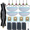 S YTALAND Accessori di ricambio per robot aspirapolvere Yeedi Cube, include 1 spazzola principale, 6 spazzole laterali, 4 filtri Hepa, 4 sacchetti per la polvere, 4 panni per mocio