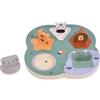 Small Foot Puzzle con elementi da inserire 3D e con versi animali Safari