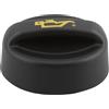 Aisikoo Coperchio di riempimento dell'olio motore adatto per 207 208 301 308 508 2008 3008 5008, Citroen C3, 9670015080, 1180S5, 9675477380, coperchio dell'olio di ricambio e bocchetta di riempimento