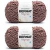 Bernat Sheepy Brown Bear, 2 confezioni da 250 g, in nylon, 6 super voluminose, 149 m, per lavori a maglia/uncinetto