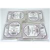 docsmagic.de 10 x 100 Board Card Game Sleeves Clear - Slim Standard - 65 x 89 - Transparente Bustine