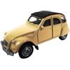 OPO 10 - Auto in miniatura 3 pollici (circa 8 cm) CITROEN 2CV beige - Welly 52311