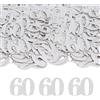 GoldRock Coriandoli glitterati per 60 compleanno, grandi 3,4 x 2,5 cm, 100 pezzi, decorazione per 60 compleanni, da donna, 60 compleanni, 60 anni