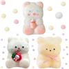 ZXTGBQ 3PCS Taba Squishy Kit, Giocattolo Antistress, Squeeze Giocattoli, Squishi Zampa Di Gatto, Giocattolo Ultra Morbido, Antistress Giocattoli Da Spremere, Antistress Squishy Per Bambini E Adulti