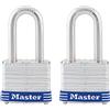 Master Lock 3TLF Lucchetto con chiave, argento, 1-1/2 Grillo