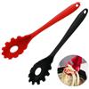 TSUOUKL 2PCSSpaghetti Server, Cucchiaio per Pasta, Silicone, Utensili da Cucina, Manico Ergonomico, Antiaderente, Resistente alle Alte Temperature, Lavabile in Lavastoviglie