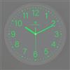 WIYETY Orologio Da Parete Luminoso 30 Cm – Silenzioso, Con Numeri 3D E Luce Notturna, Per Cucina E Camera Da Letto