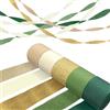 Coco Berming 5 Rotoli Carta Crespa Verde Oro, Crepe Paper (Multicolore)