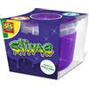 SES Creative 15044 viola Slime in tazza, 140 g, melma luminosa, giocattolo, gioco con melma, Made in Europa, per bambini a partire dai 3 anni in su