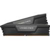 CORSAIR VENGEANCE DDR5 RAM 128GB (2x64GB) 6400MHz CL42-52-52-104 1.35V Intel XMP 3.0 Memoria per Computer Desktop - Nero (CMK128GX5M2B6400C42)