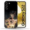 Cokitec Cover per Samsung Galaxy S22 Manga One Piece Ace Nero