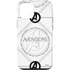 Marvel Avengers Logo Gli Eroi Più Potenti Della Terra Custodia per iPhone 12/12 Pro