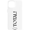 Angelina Mango Custodia per iPhone LA NOIA TOTAL! Cover Bianca Custodia per iPhone 15