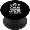 Divertente Alessio Nome Regalo Keep Calm And Let Alessio Handle It Nome Alessio PopSockets PopGrip Intercambiabile