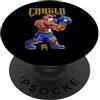 Generic Alvarez Mexicano Boxing Bear Mexican Pride Patriotic Retro PopSockets PopGrip Adesivo