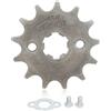OUKENS Pignone motore anteriore moto 428 catena, sostituzione pignone motore in acciaio 13T 17mm per TaoTao 50cc‑160cc cinese ATV Quad Dirt Bike
