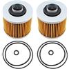 MCHNIC 2x filtro olio HF145 per motociclette Yamaha