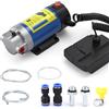 Roadtime Pompa di Trasferimento diesel a batteria compatibile con Makita 18V batteria, 100W Pompa Estrattore olio motore portatile con 2 tubi per trattore, caravan, barca, camion (senza batteria)