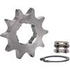 WOOSTAR Pignone Moto Anteriore 420 10 Denti 20mm per 50cc 70cc 90cc 110cc 125cc Dirt Pit Bike Mini Bike ATV Quad Ciclomotore