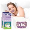 RRICHH 60 Strisce Mouth Tape Sleep - Strisce Bocca Anti Russare, Migliora la Respirazione Nasale, Riduce la Respirazione Orale e Il Russare, Adesivo Medico Ipoallergenico, Tissuto Morbido Non Tessuto