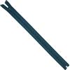 Aerzetix - Set di 8 Cerniere Lampo a Spirale N°5 40cm separabili con cursore - in Metallo Nylon Poliestere - Colore Blu Granito - per Cucito Artigianato creazioni Tessili
